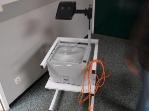 Overhead projector picture